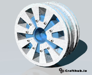 1/14 R/C Truck Alloy wheels for Tamiya MAN TGX