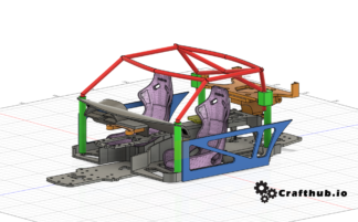 SakuraD5 Snapon Cockpit STL DATA kit